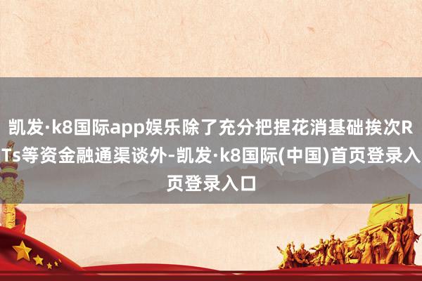 凯发·k8国际app娱乐除了充分把捏花消基础挨次REITs等资金融通渠谈外-凯发·k8国际(中国)首页登录入口